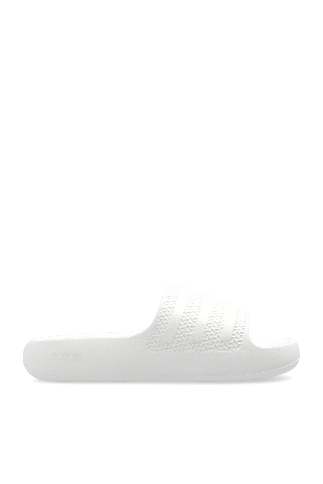 White Adilette Ayoon Slides ADIDAS Originals nmd night kicks collab 2017 full IetpShops Lesotho